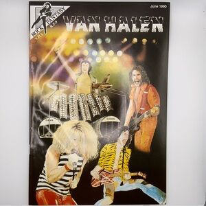 Vintage 1990 Rock Fantasy Comics - Van Halen